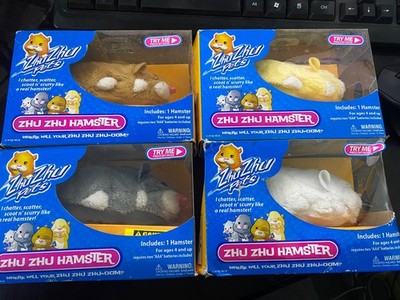 NEW Zhu Zhu Pets Funhouse 86630 + 4 Hamsters Sealed Vintage Bundle