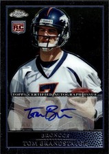 2009 Topps Chrome #TC214 Tom Brandstater Rookie Autographs