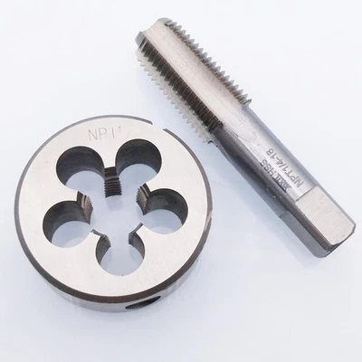 Outils de robinetterie et de filière HSS 1/4 18 NPT qualité professionnelle sa - Photo 1/4