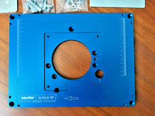 sauter Einlegeplatte ELP2.0-TRI mit Reduzierplatten f&uuml;r Oberfr&auml;se, unbenutzt