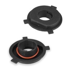 2 PCS H4 Car LED Light Bulb Retainers, Bulb Adapter Sockets Retainer Holder, ...