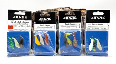 Jenzi Barsch Egli Hegene 3 Shad / Fischli´s am System komplett montiert 4 Farben