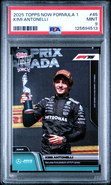 topps now #45 Kimi Andrea Antonelli RC