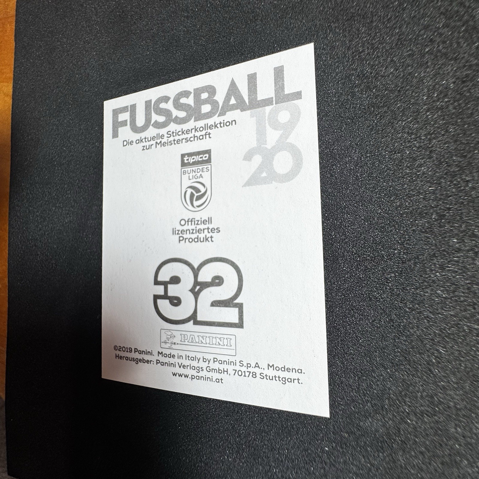 2019 Panini ERLING HAALAND #32 RC Rookie Fussball Bundesliga Sticker For Grading view 5