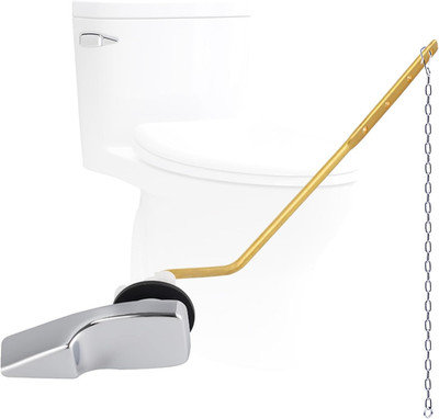 Universal Side Mount Metal Toilet Handle Replacement Kit Compatible with Amer...