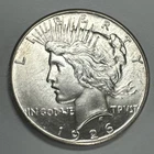 1926 $1 Peace Silver Dollar Choice BU Uncirculated.
