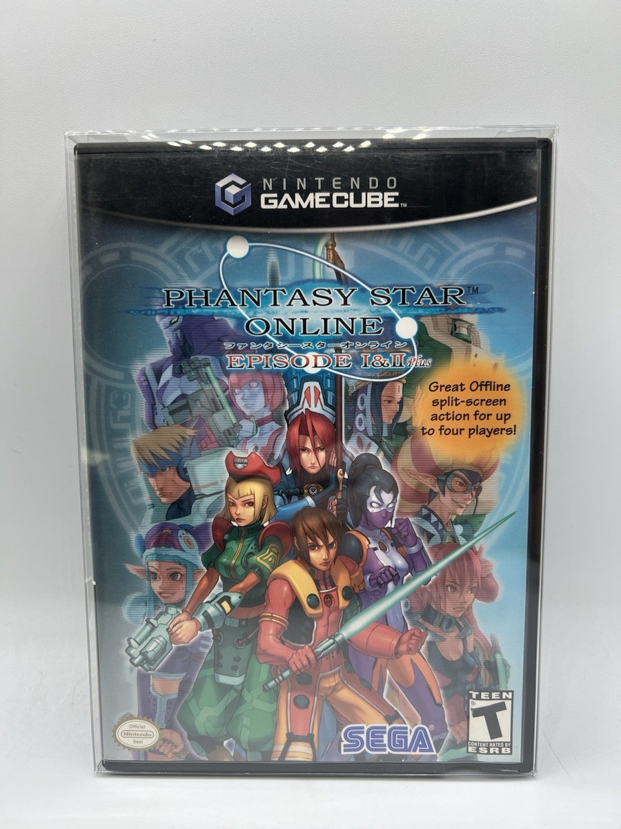 PHANTASY STAR ONLINE EPISODE I＆II Plus Phantasy Star Online Episode 1 & 2 Plus GameCube GC for sale