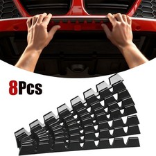 8pcs Car Bumper Guard Anti-scratch Scrape Protector Skid Plate For Volkswagen