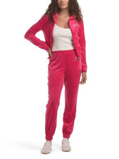 Juicy Couture 2 Piece Velour Tracksuit Vixen Pink MSRP 199