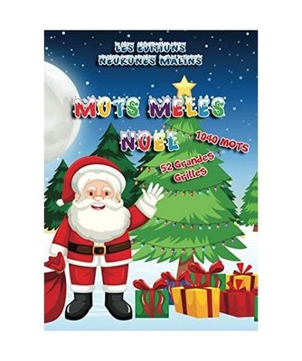 Mots Mêlés Noël: Cahier de Mots Mêlés pour enfants et adultes sur le thème