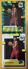 Ochai Agbaji #214 -2022-23 Panini Donruss - Rated Rookie Holo Green Laser +base