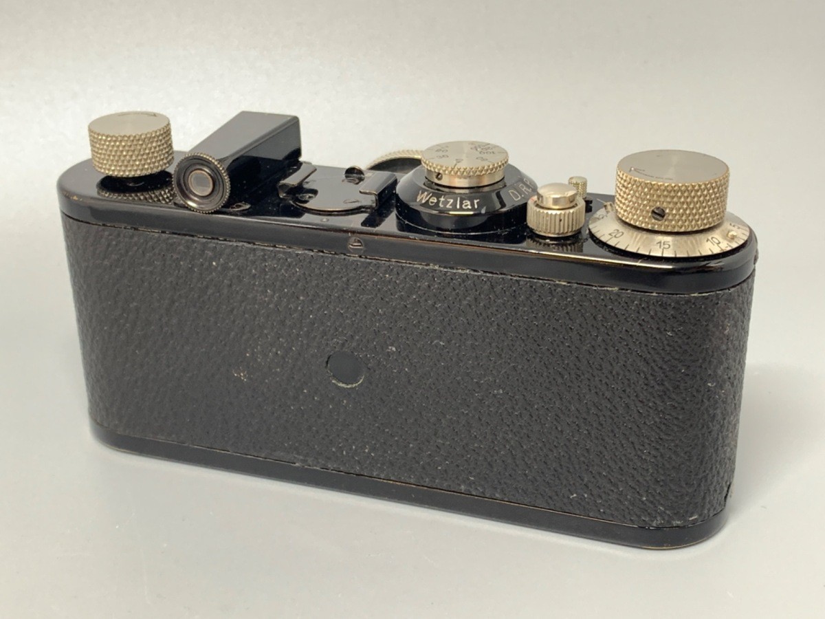Leica Elmarカメラ Leica A Elmar 50mm F3.5 Black Body Barnack 35mm Film Camera from