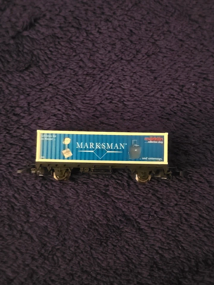 Märklin Z Scale Marksman Container Car 86608 New Old Stock (NOS) - Image 3 of 4