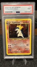 Pokémon TCG Typhlosion Neo Genesis #18 Holo PSA 9 on eBay