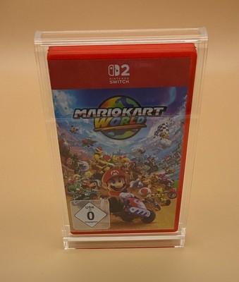 Acryl Schutz Box für Nintendo Switch 2 Spiele UV Case mit Schiebeverschluss OVP