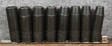Snap-on Tools 12 Drive 10mm-17mm 6-point Deep Impact Simm Metric Socket Set