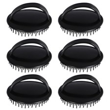 6 Pcs Shampoo Brush Elderly Miss Dandruff Massage Comb Scalp Massager