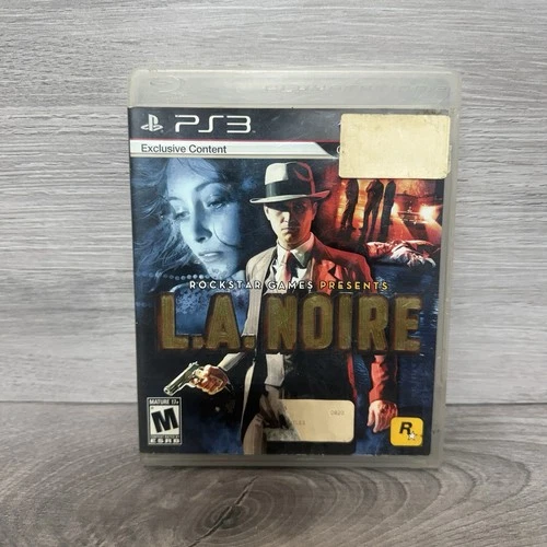 LA Noire The Complete Edition PS3 Playstation 3 (2011) No Manual