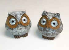 Forest Friends 37880 Solar Owl Solar Powered Eyes Garden Statue 2 pcs