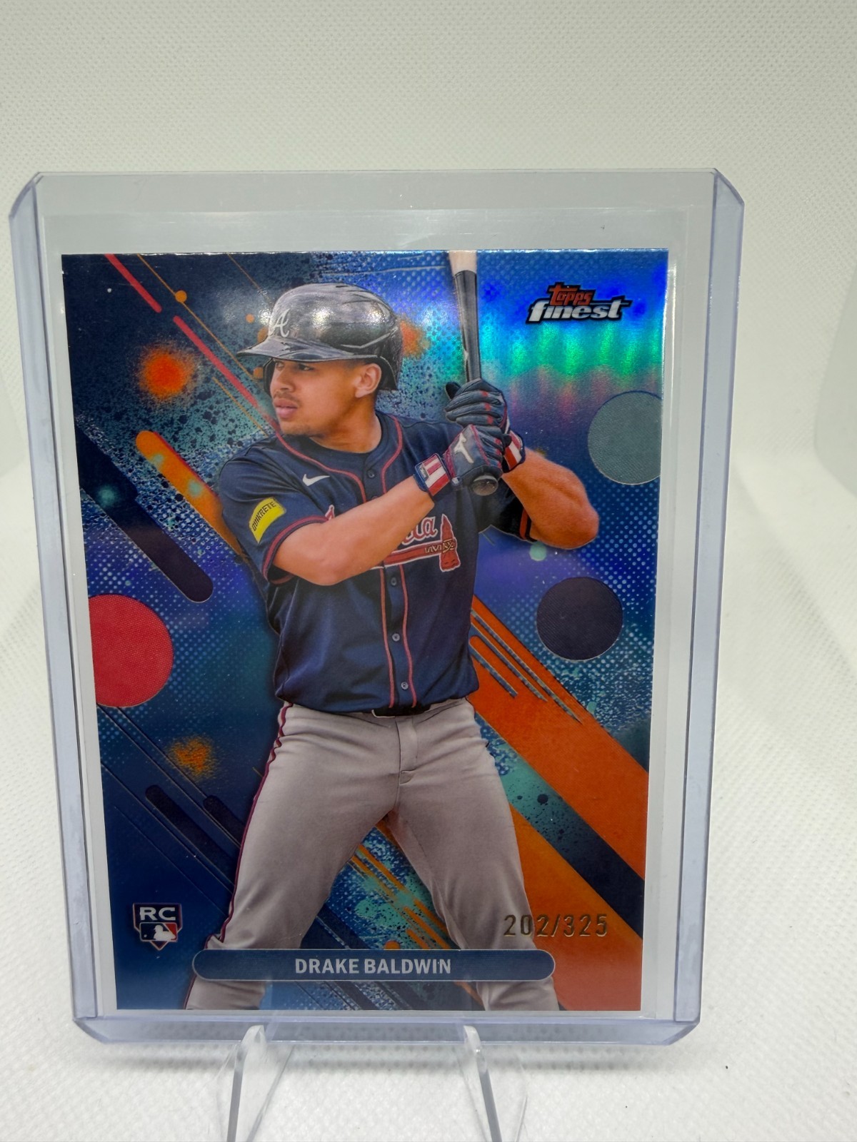 2025 Finest #21 Drake Baldwin Sky Blue #/325 RC