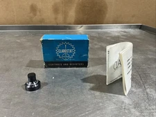 Clarostat 412 Circular Dial Brake Knob Lever Assembly NOS SURPLUS