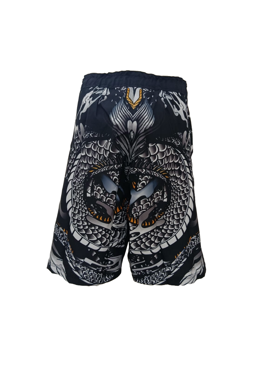 Venum Dragon's Flight Fightshorts - Black/Sand | eBay