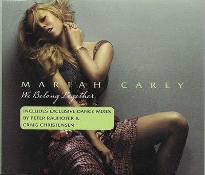 MARIAH CAREY We Belong Together 5TRX w/ 3 MIXES & INSTRUMENTAL CD single SEALED