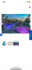 J&J Electronics - 120V, 32W ColorSplash Color Changing and White LED Pool Lamp