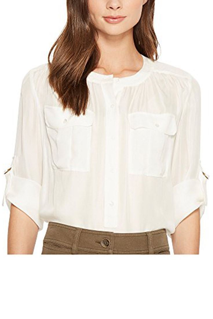 Trina Turk - Women's Jemison Top - White Trina Turk - Women's Jemison Top - White