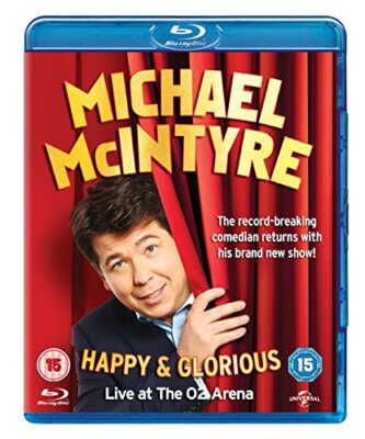 Michael McIntyre - Happy & Glorious [Blu-ray] [2015], gebraucht; sehr gutes Buch