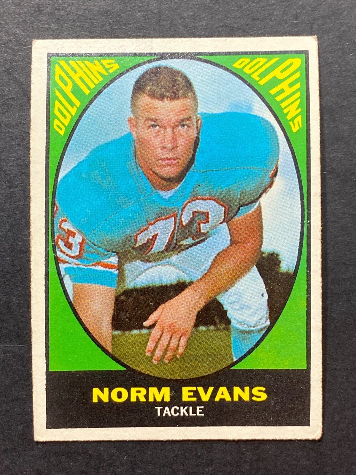1967 Topps - Norm Evans #85  VG d1