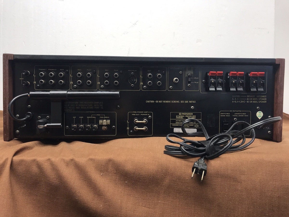 PIONEER Vintage Stereo Receiver Model SX-950 | eBay PIONEER Vintage Stereo Receiver Model SX-950 | eBay