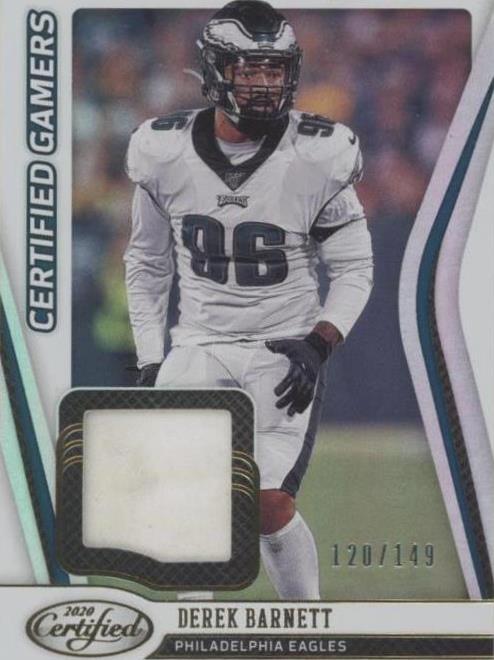 2020 Panini Certified Derek Barnett #CG-DB - 1 of 2