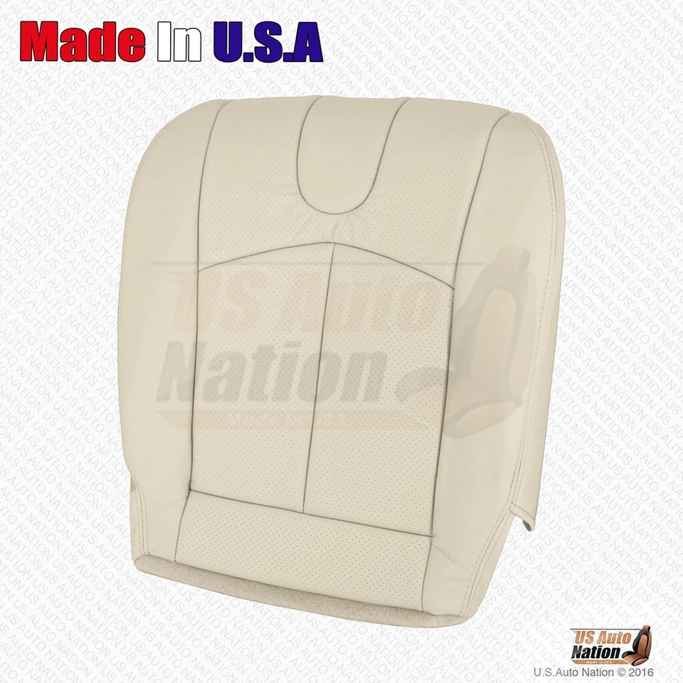 2011 2012 For Infiniti G25 Driver & Passenger Bottoms Leather Seat Cover Wheat - Image 4 of 4