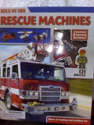 Bausteine ''BUILD MY OWN RESCUE MACHINE'' MIT 121 STEINEN