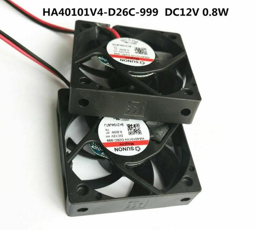HA40101V4-D26C-999 4010 12V 0.8W 2-pin Magnetic Suspension Silent Fan - Picture 3 of 8