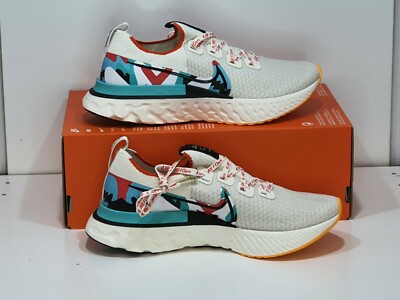 【新品未使用】NIKE REACT INFINITY RUN FLYKNIT Nike React Infinity Run Flyknit Black White for Sale