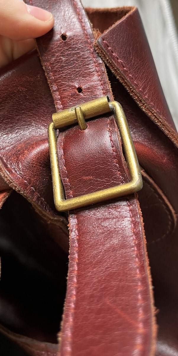Dr Doc Martens Rare Distressed Etched Tattoo Leather Satchel Dr Doc Martens Rare Distressed Etched Tattoo Leather Satchel