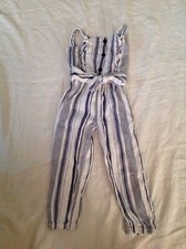 GIRLS HABITUAL100 COTTON 1 PIECE SLEEVELESS ROMPER SIZE 3T