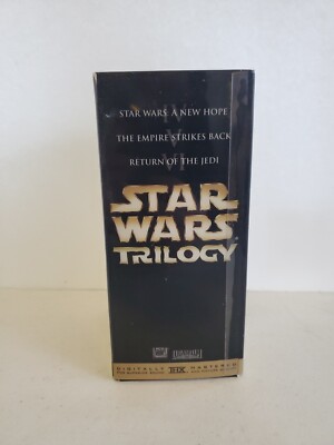 スターウォーズシリーズ Star Wars Original Trilogy THX Digitally Remastered VHS Box Set