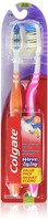 Colgate Wave Zig Zag Toothbrush, Medium, 2 Count Colgate Wave Zig Zag Toothbrush, Medium, 2 Count
