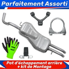 Pot d'échappement Volkswagen GOLF
