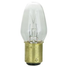 25Pack 10W C7 Light Bulb, Dimmable Small Night Light, BA15D, 120V