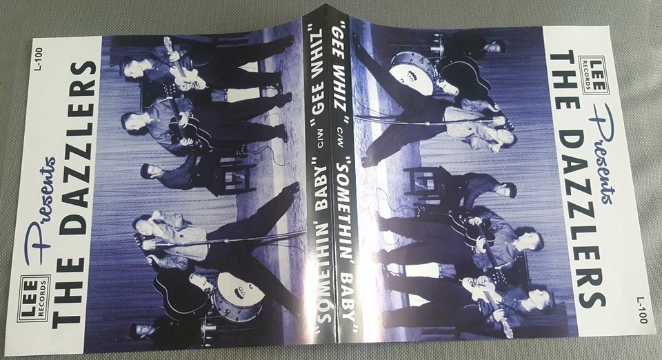 THE DAZZLERS - "SOMETHIN' BABY" b/w "GEE WHIZ"  58 ROCKABILLY KILLERS! LISTEN - Image 2 of 3