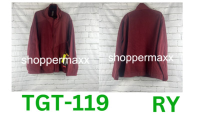 Men's Polartec Fleece Jacket - All in Motion, Maroon, XXL