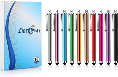 Penna stilo di 10 pz/set touchscreen universali ad alta