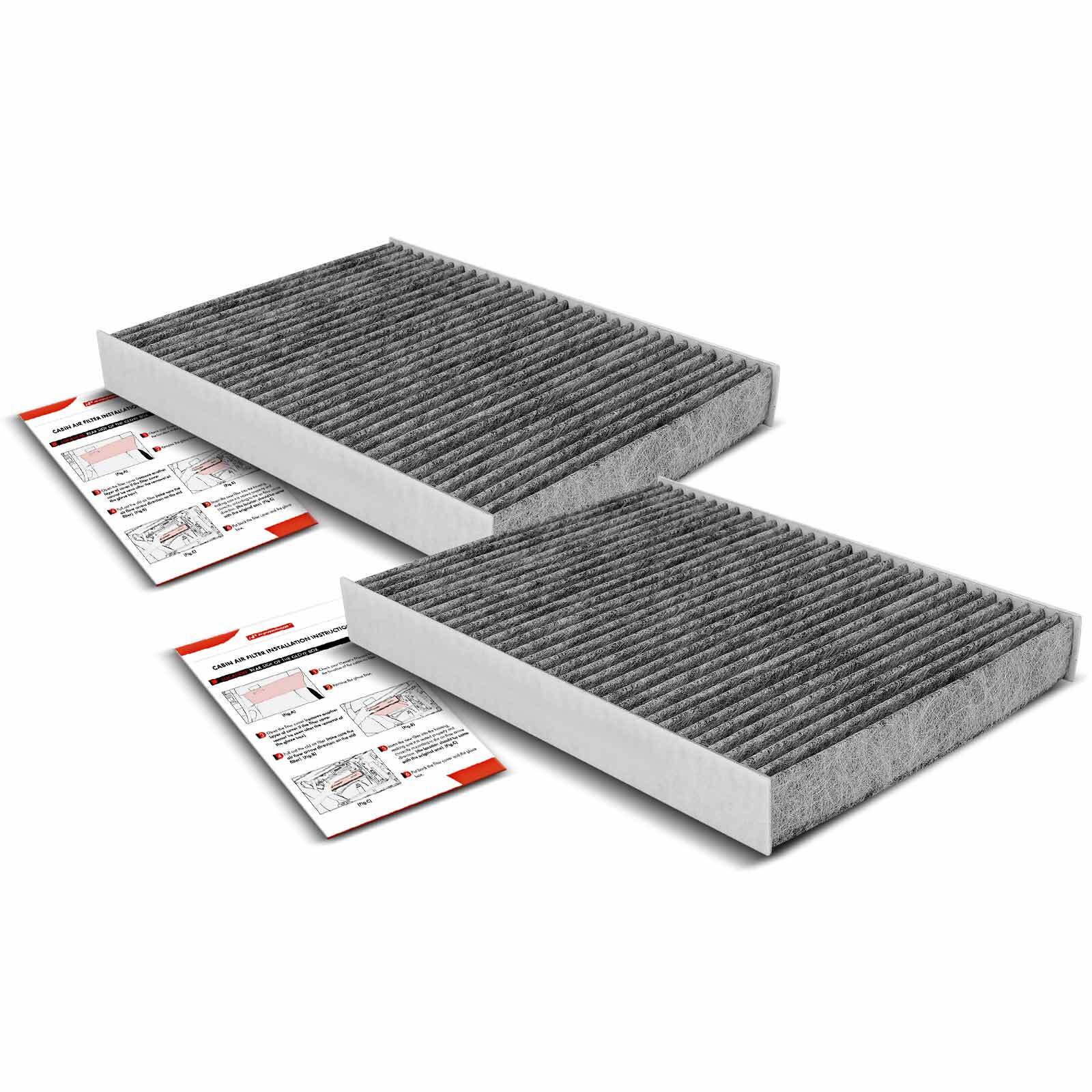 2x New Front Activated Carbon Cabin Air Filter for Hyundai Veracruz ...