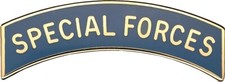 U.S. United States Army Special Forces Tab Badge Pin Qualification insignia 1.6"
