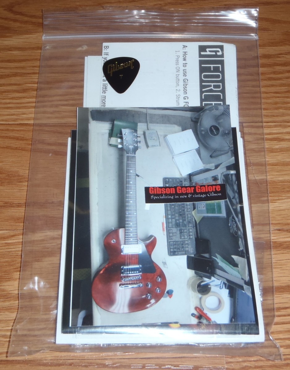 Gibson Les Paul Faded Case Candy Manual Warranty Wrench Guitar