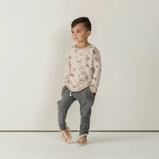 RYLEE + CRU SHIPS POUCH TEE IN SAND NWT SOLD OUT! BOBO CHOSES BON POINT RODINI 